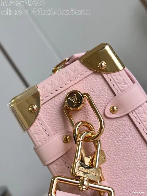 Side LOUIS Trunk PM-21*14*6CM VUITTON 0420